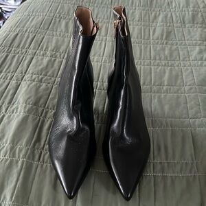 Coach Leather Booties